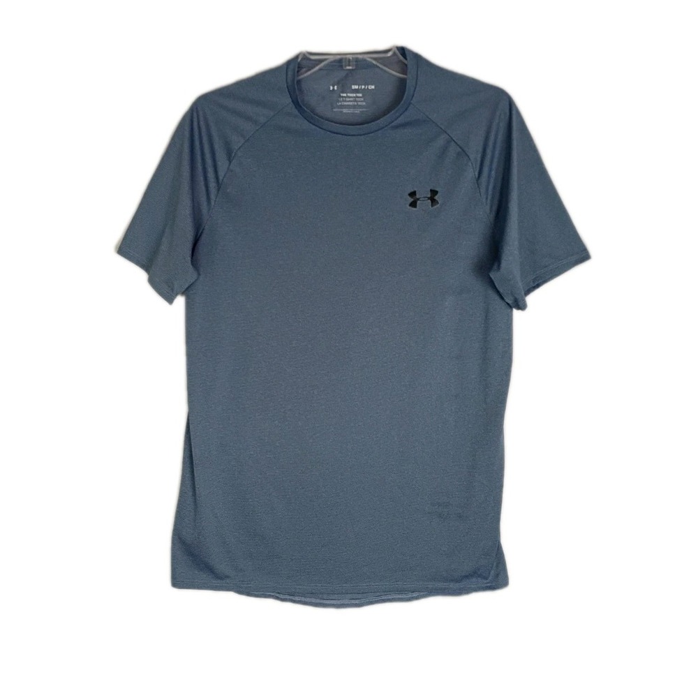 Under Armour Tech Tee Mens Size‎ SM Blue Short Sleeve T Shirt